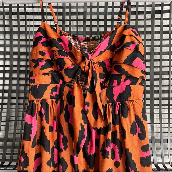 Farm Rio macaquinho leopard pop romper Brazil - Picture 3 of 10